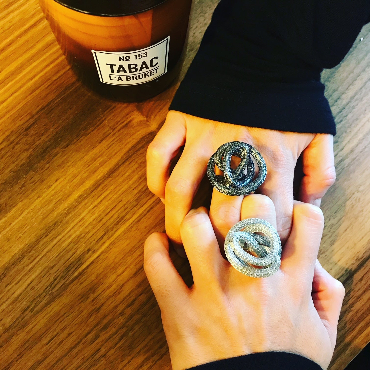 ZIG (résille) Bague - Maison Numéro 12
