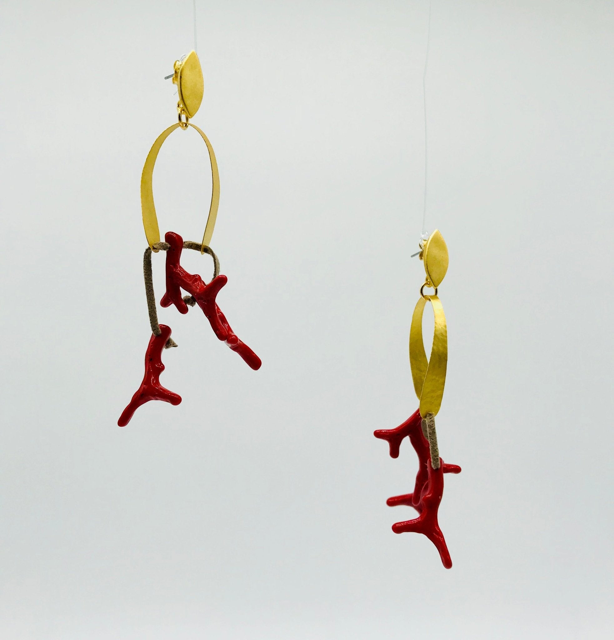 CORAL Earrings - Maison Numéro 12