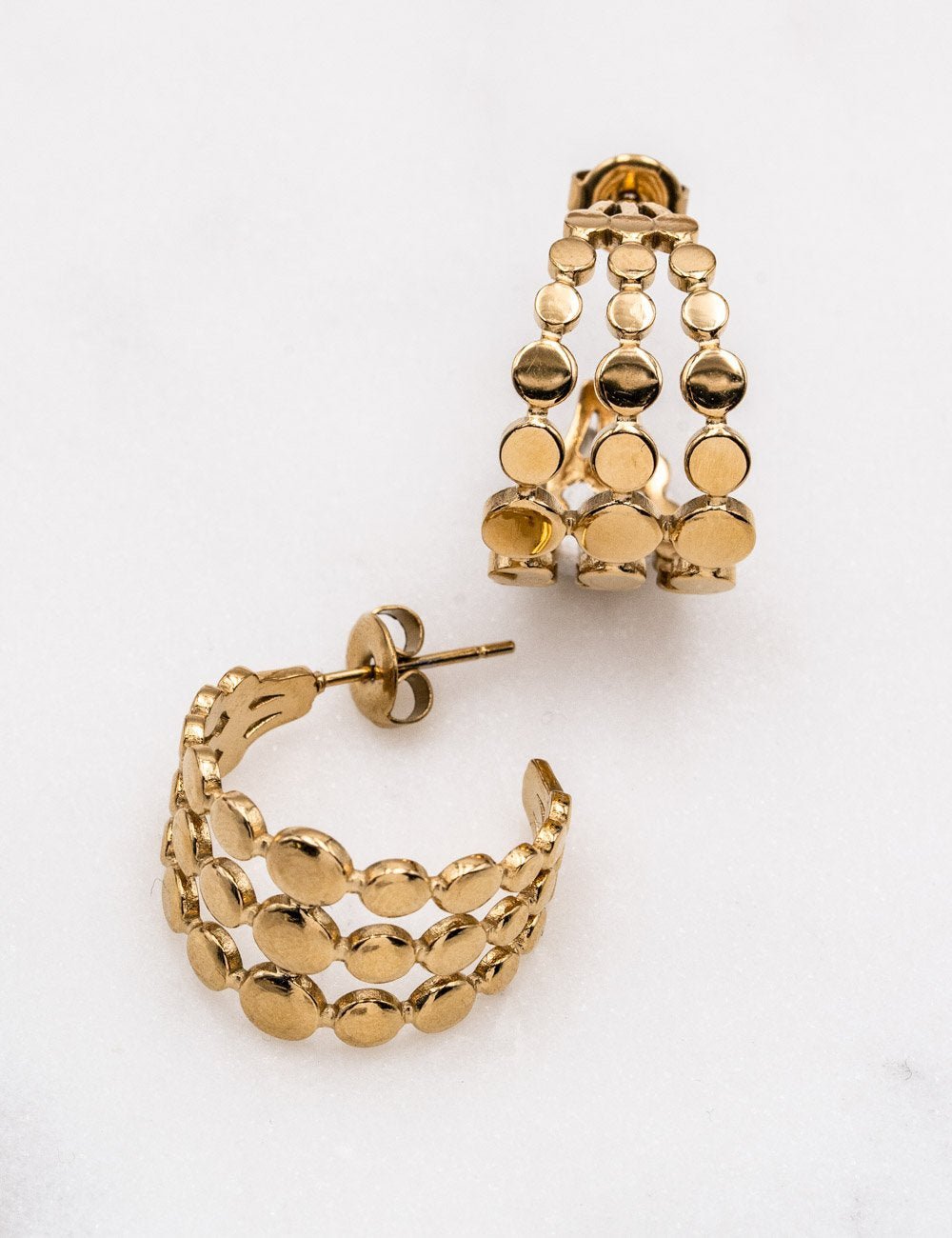 Boucles d'oreilles JEANNE - Maison Numéro 12