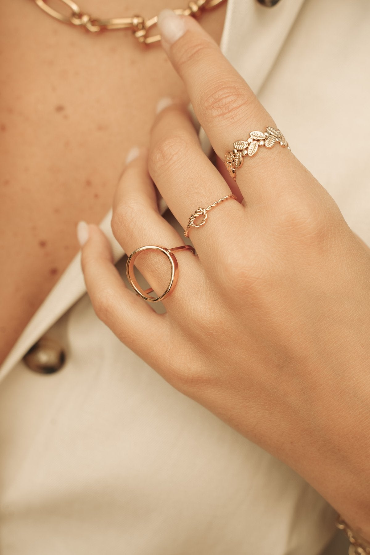 CESARINE Ring - Maison Numéro 12