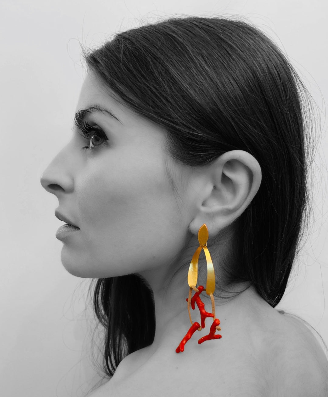 CORAL Earrings - Maison Numéro 12