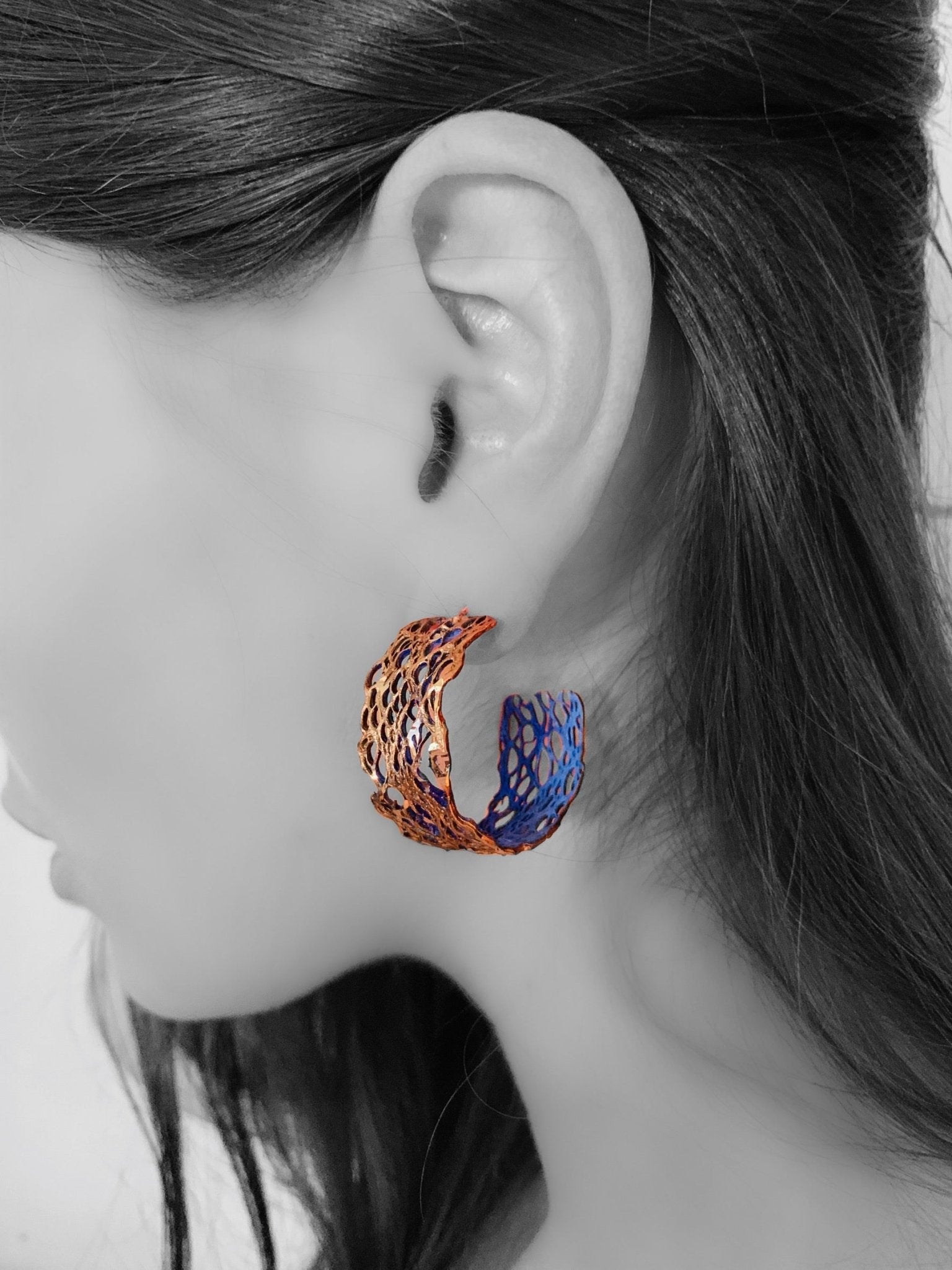 TRECY Hoops Earrings - Maison Numéro 12